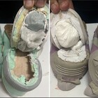 Las suelas de las zapatillas repletas de droga