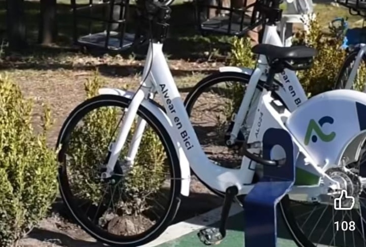 Imagen de Alvear avanza con su sistema de transporte público de bicicletas: en julio comienza la primera etapa