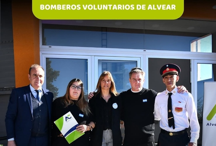Imagen de Firman contrato de comodato para el terreno de la nueva Estación de Bomberos Voluntarios