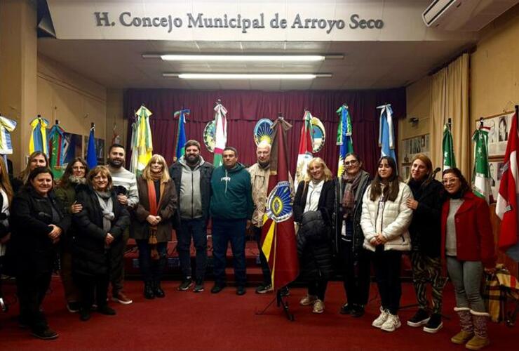 Imagen de El Concejo Municipal inauguró la muestra itinerante Abanderados