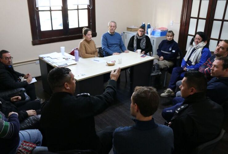 Imagen de Se realizó la reunión para definir el operativo de seguridad del clásico