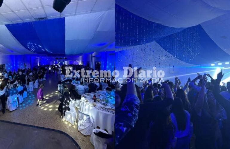 La familia centralista celebrando el cumplea&ntilde;os de la instituci&oacute;n