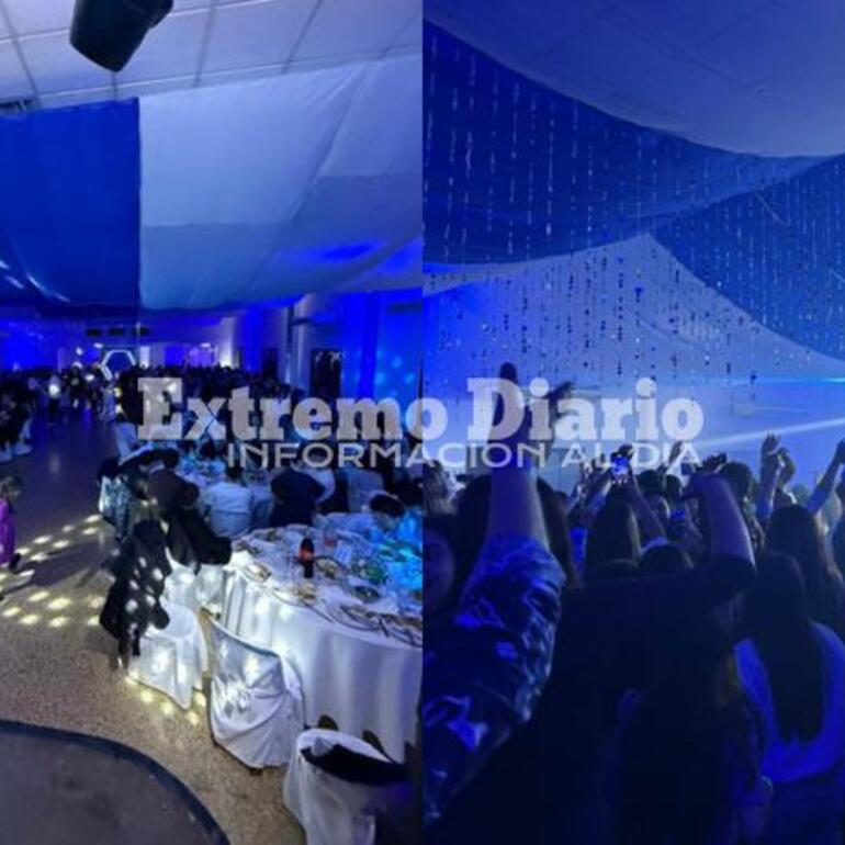 La familia centralista celebrando el cumpleaños de la institución