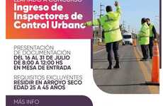 Imagen de Llamado a concurso para cubrir cargos de Agentes de Control Urbano