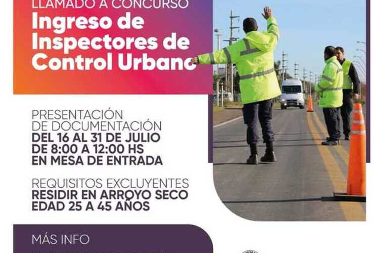 Imagen de Llamado a concurso para cubrir cargos de Agentes de Control Urbano