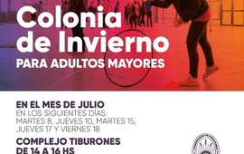 Imagen de &iexcl;Colonia de Invierno para Adultos Mayores!