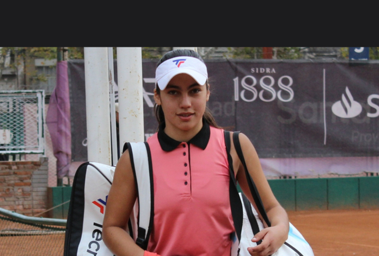 Imagen de La tenista Luana Cáceres representará a Argentina en el Sudamericano de Paraguay