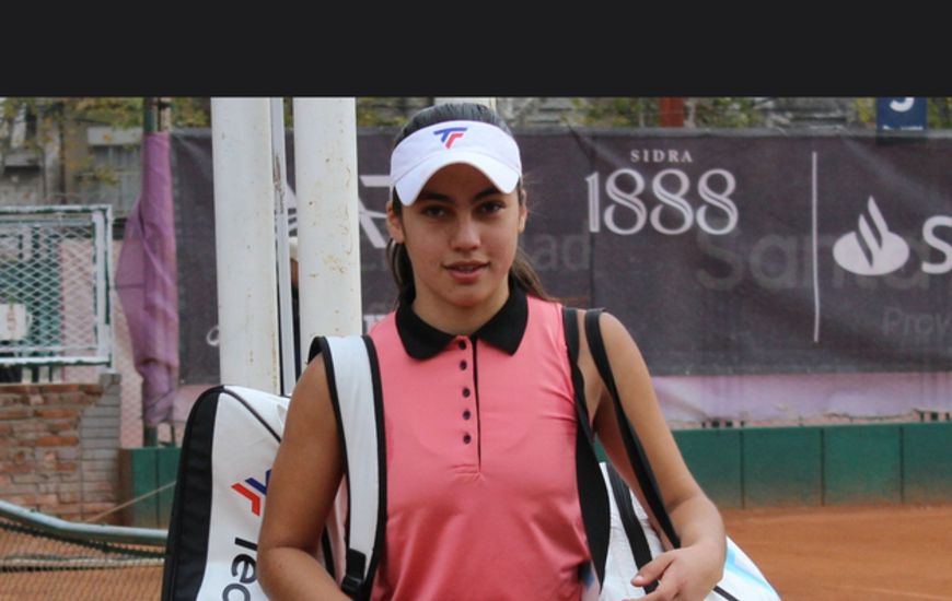 Imagen de La tenista Luana C&aacute;ceres representar&aacute; a Argentina en el Sudamericano de Paraguay