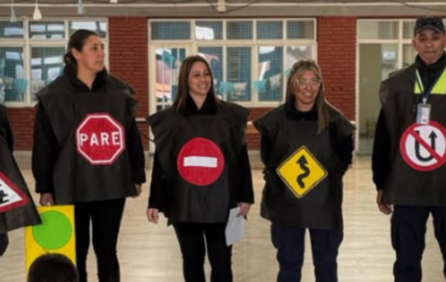 Imagen de Jornada de Seguridad Vial para alumnos de nivel inicial