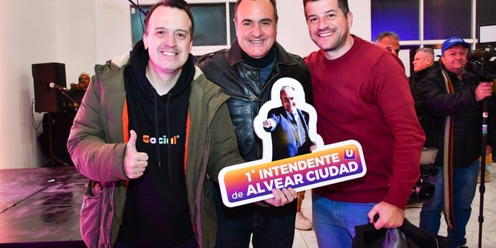 Imagen de Carlos Pighin es el primer intendente de la ciudad de Alvear