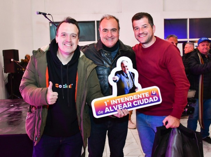 Imagen de Carlos Pighin es el primer intendente de la ciudad de Alvear