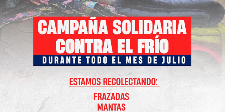Imagen de El Club Talleres, realizará una 'Campaña Solidaria contra el Frío'