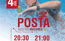 Imagen de El 4/07, Posta de Nataci&oacute;n para Adultos Mayores en Labarra Ol&iacute;mpica