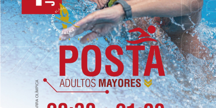Imagen de El 4/07, Posta de Natación para Adultos Mayores en Labarra Olímpica