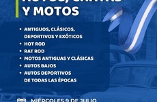 Imagen de Alvear organiza un nuevo Encuentro de Autos, Chatas y Motos