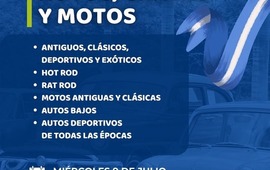 Imagen de Alvear organiza un nuevo Encuentro de Autos, Chatas y Motos