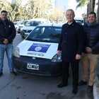 Se trata de un Ford Fiesta cedido por el Gobierno de Santa Fe.