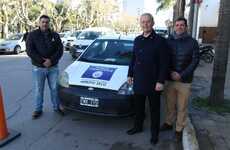 Se trata de un Ford Fiesta cedido por el Gobierno de Santa Fe.