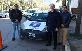 Se trata de un Ford Fiesta cedido por el Gobierno de Santa Fe.