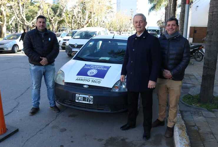 Se trata de un Ford Fiesta cedido por el Gobierno de Santa Fe.