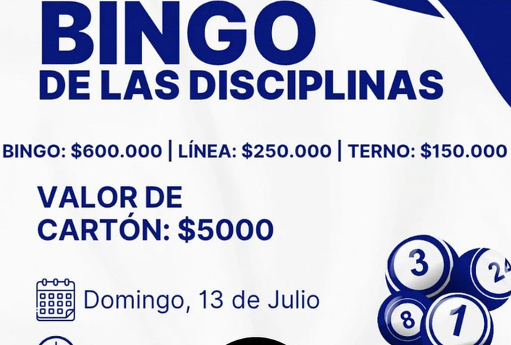 Imagen de El 13 de Julio, Bingo de Disciplinas de Athletic en el Salón Azul
