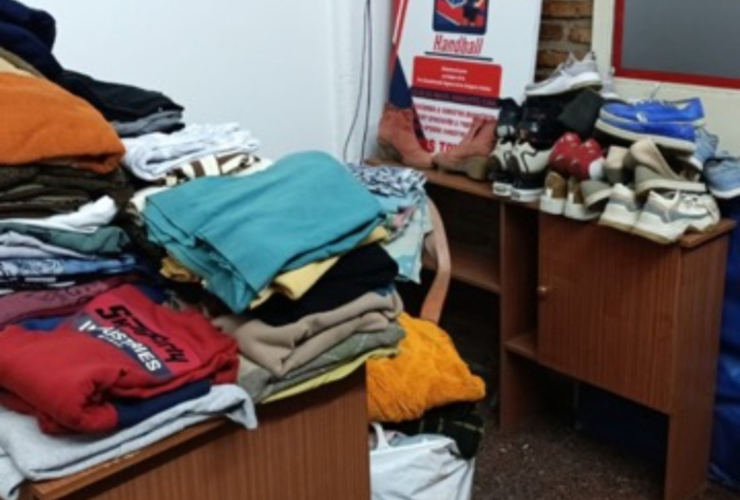 Imagen de Campaña Solidaria contra el Frío en Talleres: Llegaron las primeras donaciones