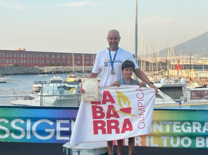 Imagen de Natación: Gonzalo Guidi de Labarra Olímpica, fue 2º puesto en una Ultra Maratón de Aguas Abiertas en Italia