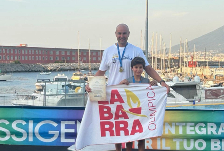 Imagen de Natación: Gonzalo Guidi de Labarra Olímpica, fue 2º puesto en una Ultra Maratón de Aguas Abiertas en Italia
