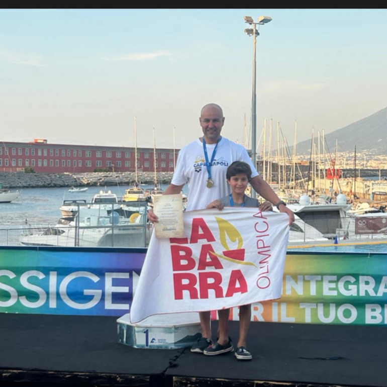 Imagen de Natación: Gonzalo Guidi de Labarra Olímpica, fue 2º puesto en una Ultra Maratón de Aguas Abiertas en Italia