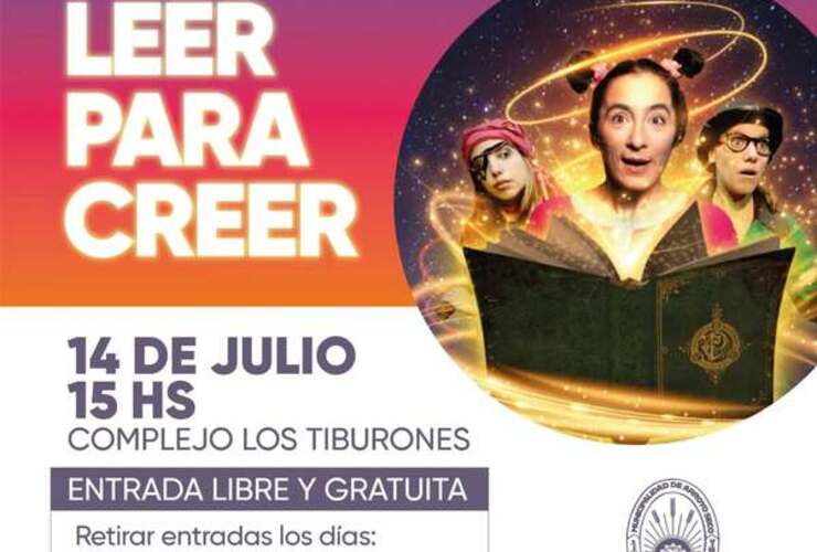 Imagen de Vacaciones de Invierno: llega la obra Leer para Creer