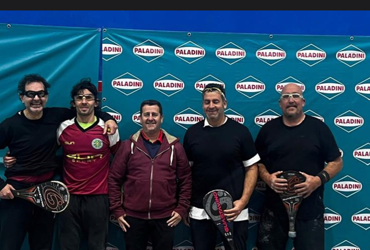 Imagen de Pelota Paleta: Estévez y Caroselli del Rowing Club, fueron 3º puesto en Rosario