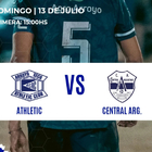 Imagen de Fútbol: Athletic y Central Argentino, jugarán la Final de Ida el 13/07 a las 15 hs en el Gabino Machuca