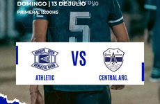 Imagen de Fútbol: Athletic y Central Argentino, jugarán la Final de Ida el 13/07 a las 15 hs en el Gabino Machuca