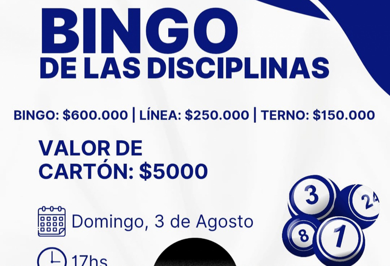 Imagen de El Bingo de las Disciplinas de Athletic se reprogramó para el 3/08
