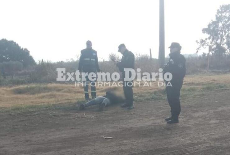 La situación tuvo lugar esta mañana en la vecina localidad.