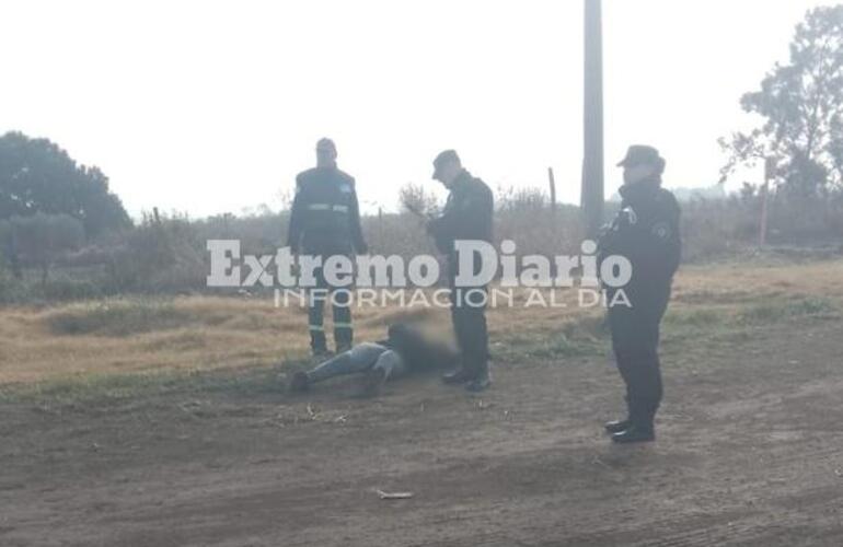 La situación tuvo lugar esta mañana en la vecina localidad.