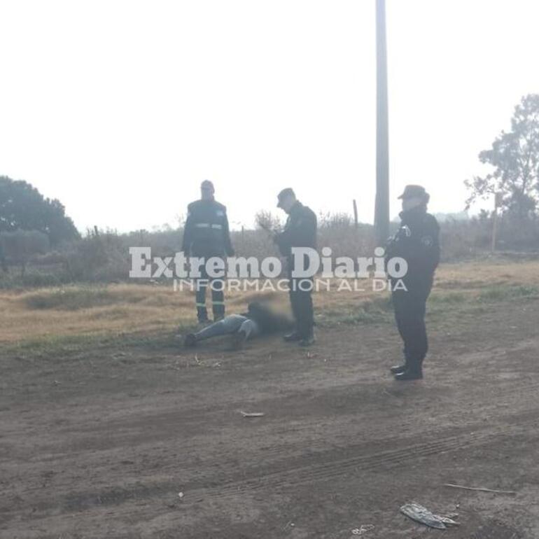 La situación tuvo lugar esta mañana en la vecina localidad.