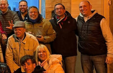 El Jefe de Bomberos festejó como propia la victoria de Gustavo De Lorenzi.