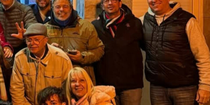 El Jefe de Bomberos festejó como propia la victoria de Gustavo De Lorenzi.