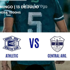 Imagen de Fútbol: Athletic y Central Argentino juegan mañana la Final de Ida en 1era división