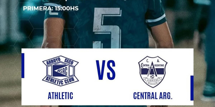 Imagen de Fútbol: Athletic y Central Argentino juegan mañana la Final de Ida en 1era división