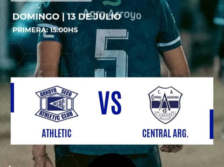 Imagen de Fútbol: Athletic y Central Argentino juegan mañana la Final de Ida en 1era división