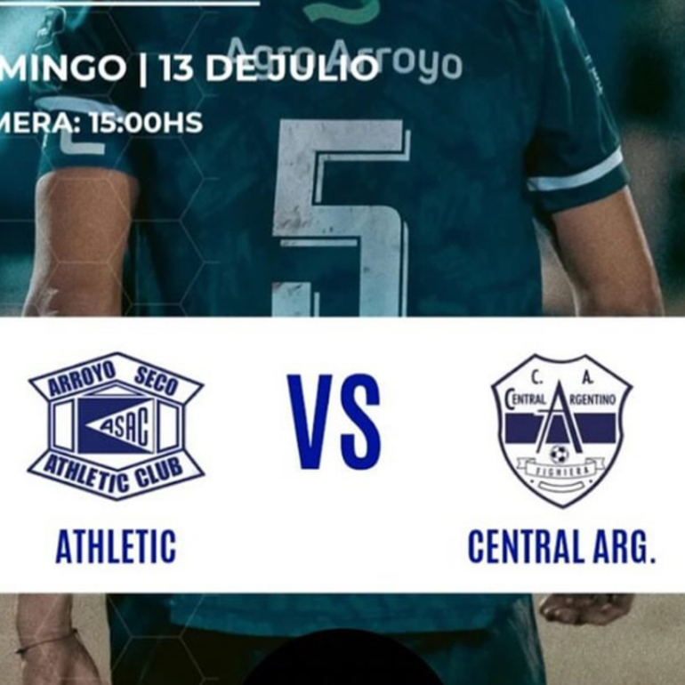 Imagen de Fútbol: Athletic y Central Argentino juegan mañana la Final de Ida en 1era división