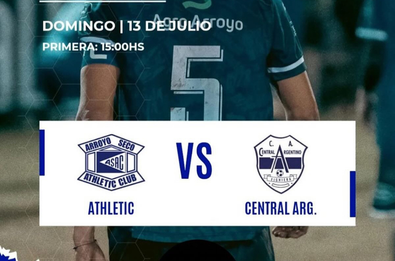 Imagen de Fútbol: Athletic y Central Argentino juegan mañana la Final de Ida en 1era división
