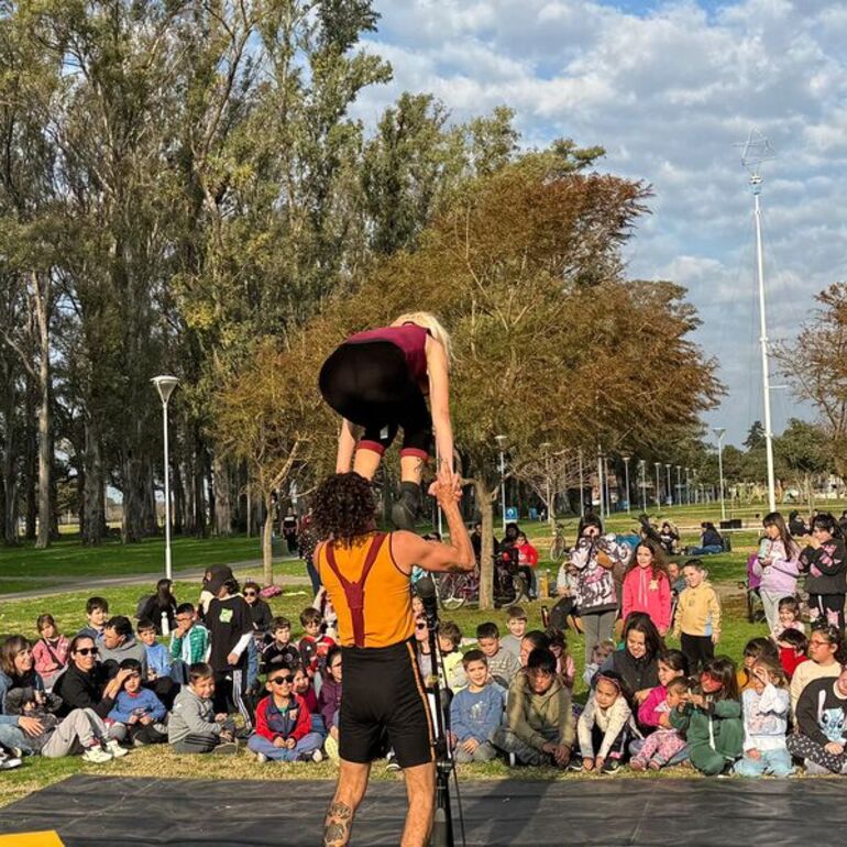 Imagen de Vacaciones de Invierno: Inició 'Semana de Risas' en el Parque Central