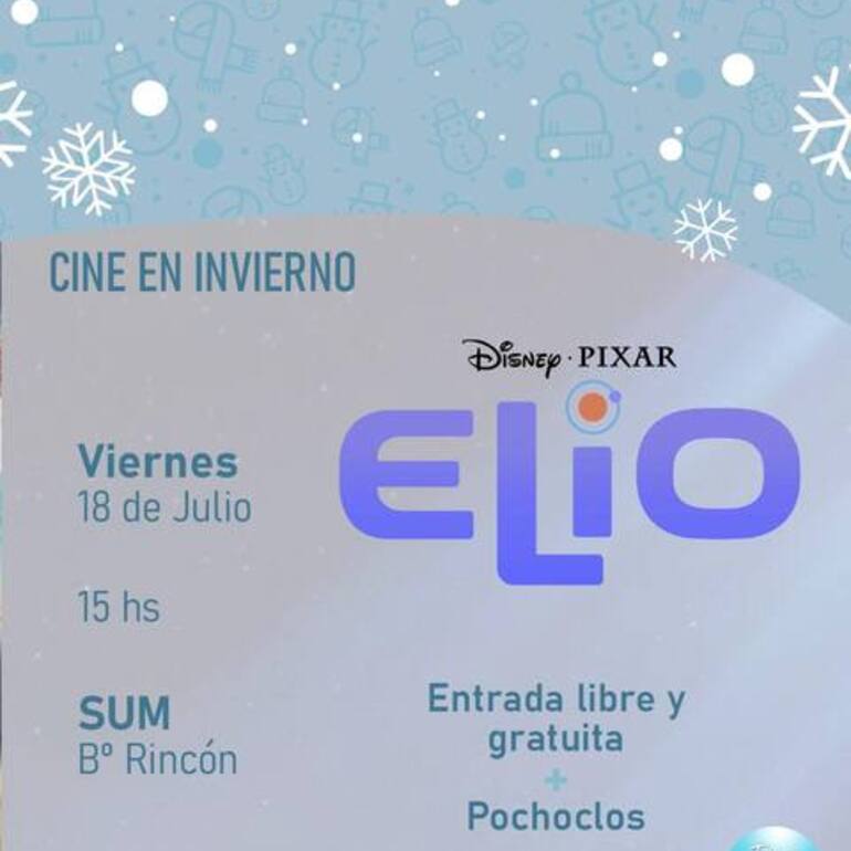 Imagen de Cine en vacaciones: Pavón proyecta Elio con entrada libre y gratuita