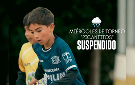 Imagen de Este miércoles, se suspendió la jornada del Torneo 'Picantitos'