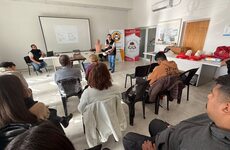 Imagen de Capacitación en Primeros Auxilios y RCP en Pavón: compromiso con la prevención y el cuidado comunitario