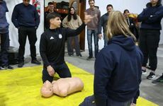 Intensa jornada de mucho aprendizaje en el cuartel.