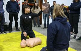 Intensa jornada de mucho aprendizaje en el cuartel.